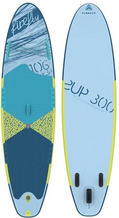Rückansicht von FIREFLY iSUP 300 III SUP Sets blue-dark-yellow-tur