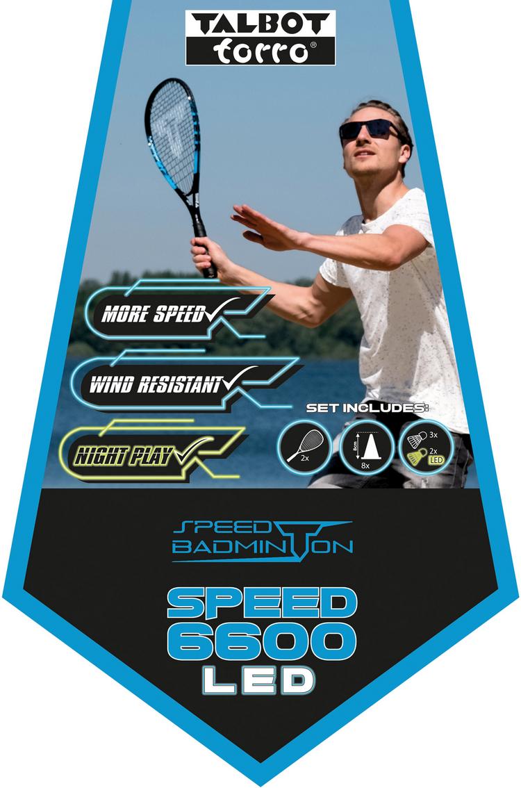 Talbot-Torro Talbot-Torro SPEEDBADMINTON SET SPEED 6600 Badminton Set - bunt - 1 | SportScheck