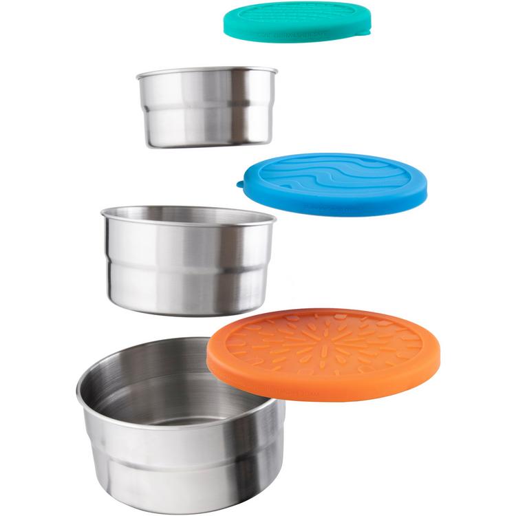 Ecolunchbox Ecolunchbox Seal Cup Trio Campinggeschirr - bunt - 0 | SportScheck