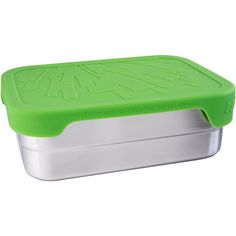 Ecolunchbox Splash Box XL Lunchbox grün-silber