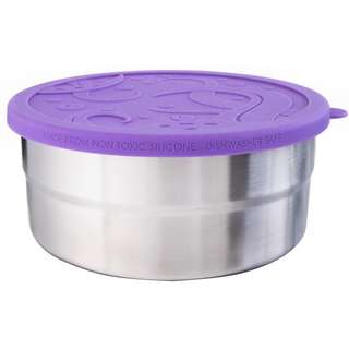 Ecolunchbox Seal Cup Jumbo Lunchbox lila-silber