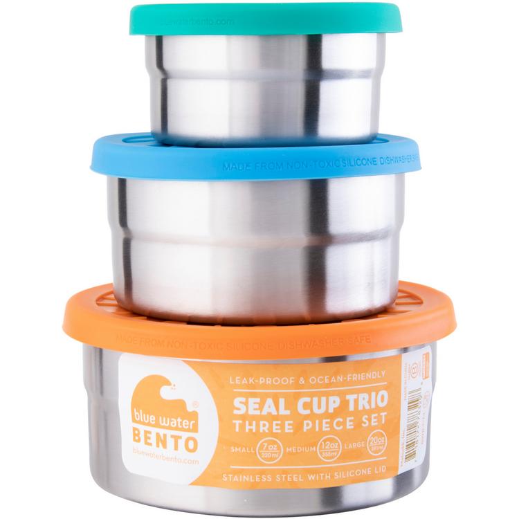 Ecolunchbox Ecolunchbox Seal Cup Trio Campinggeschirr - bunt - 0 | SportScheck