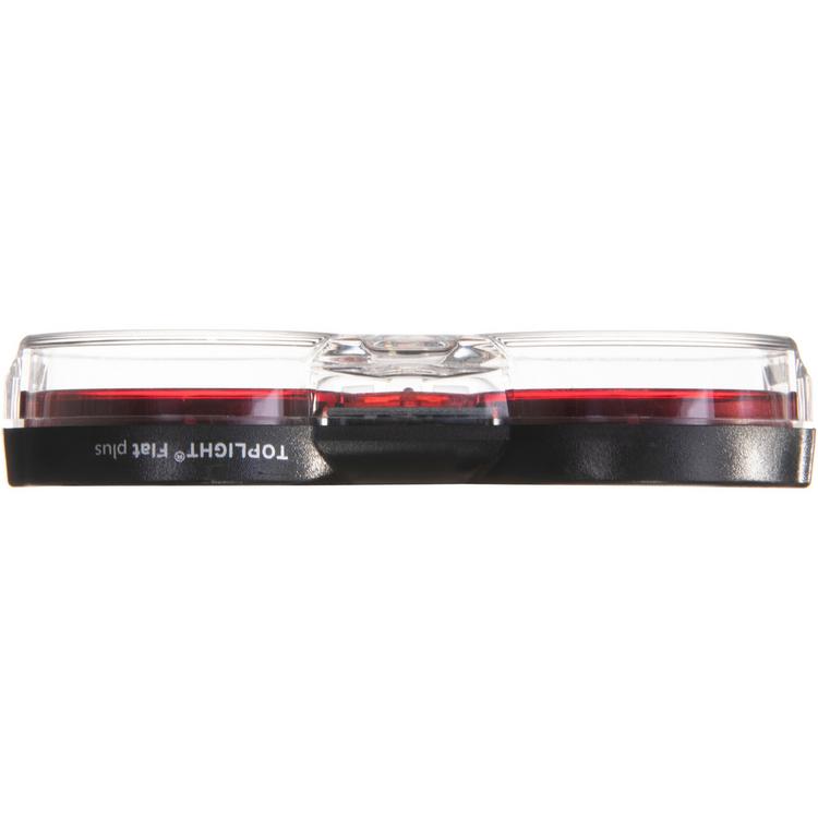 BUMM BUMM LED-Gep&auml;cktr. R&uuml;ckl. Toplight Flat plus Fahrradbeleuchtung - schwarz-rot - 1 | SportScheck