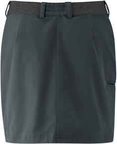 Rückansicht von Maier Sports Norit Skort Damen graphite