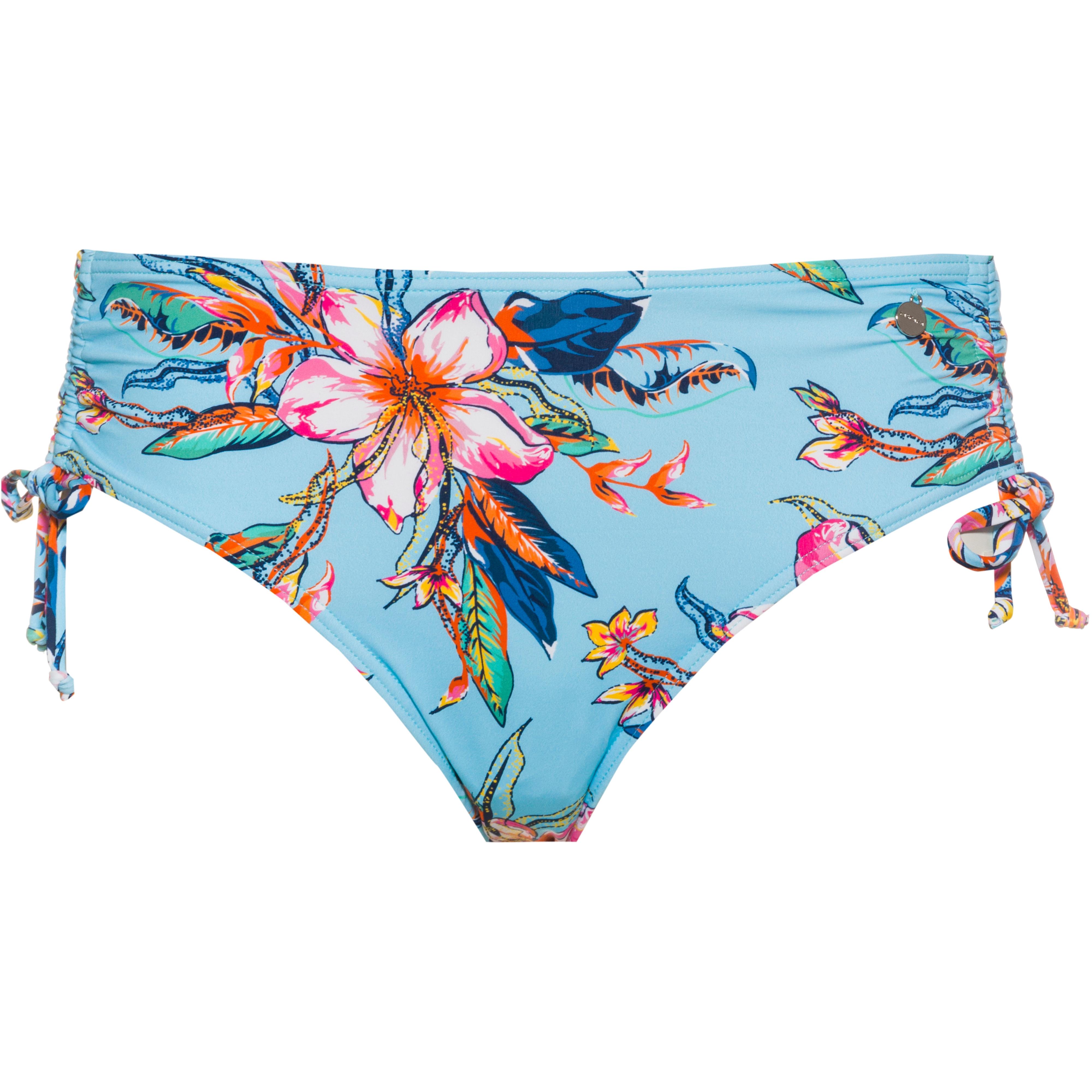 KD Anarkali Kurta Set Für Damen - Blumendruck Mit Hose & Dupatta In Violett