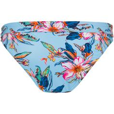 Rückansicht von Lascana Bikini Hose Damen blumendruck hellblau