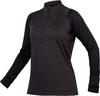 Endura Singletrack Fleece Trikot Damen - schwarz