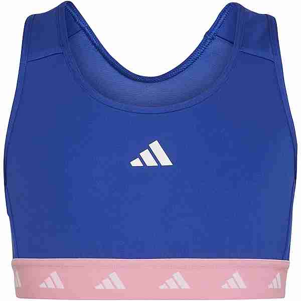 adidas TECHFIT Sport-BH Kinder team royal blue-bliss pink