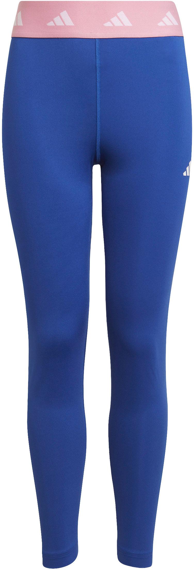 Adidas TECHFIT Tights Madchen team royal blue bliss pink im Online Shop von SportScheck kaufen