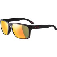 Oakley HOLBROOK XL Brille - prizm ruby-matte black