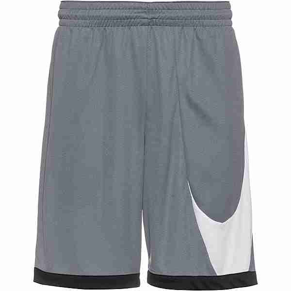 Nike Dri Fit Basketball-Shorts Herren cool grey-black-white