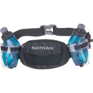 NATHAN Trail-Mix Plus 2 Trinkflaschengurt black-reflective silver