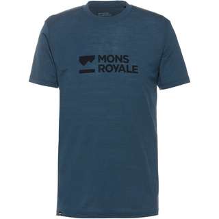 Mons Royale Merino Icon T-Shirt Herren dark denim