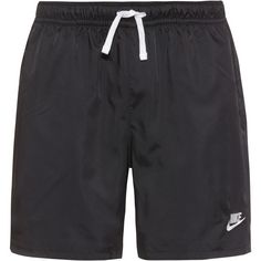 Nike NSW Essentials Lined Flow Shorts Herren black-white