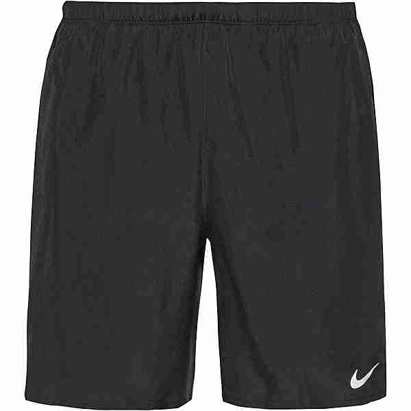 Nike Challenger Laufshorts Herren black-reflective silv