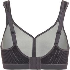 Rückansicht von ANITA PERFORMANCE Sport-BH Damen schwarz-anthrazit