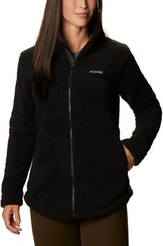 Rückansicht von Columbia West Bend Fleecejacke Damen black