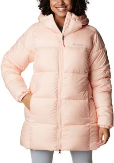 Rückansicht von Columbia Puffect Steppjacke Damen peach blossom