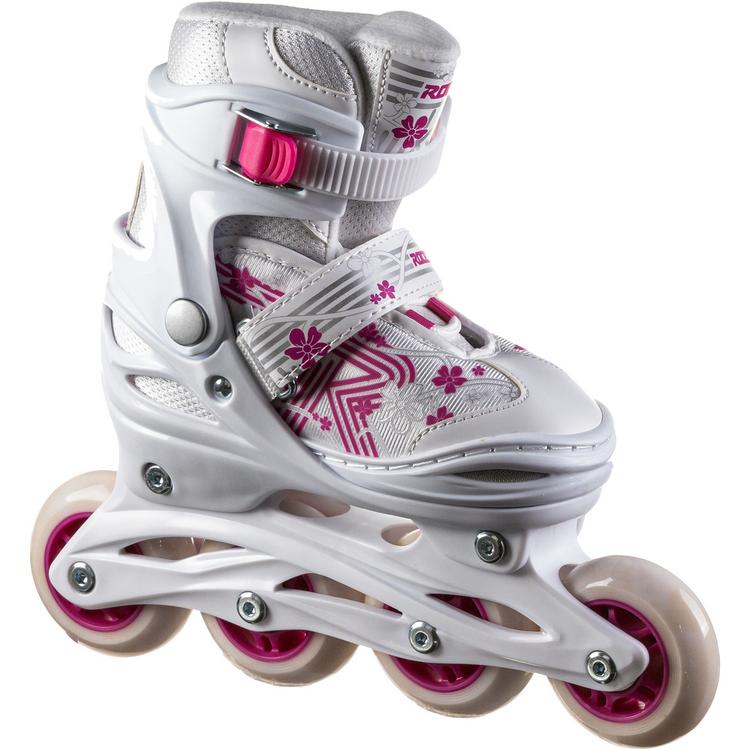 ROCES ROCES Jokey 3.0 Girl Inline-Skates M&auml;dchen - white-pink - 0 | SportScheck