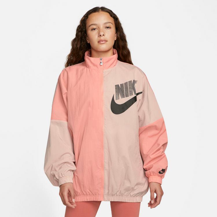 Nike Nike NSW DNC Nylonjacke Damen - crimson bliss-pink oxford - 0 | SportScheck