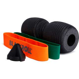 BLACKROLL Knee Box Faszien Set black-orange-green