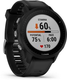 Rückansicht von Garmin Forerunner 955 Non-Solar Sportuhr black