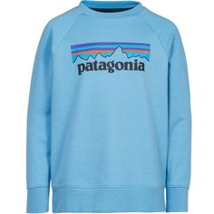 Patagonia P-6 LOGO Sweatshirt Kinder lago blue