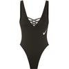 Nike Sneakerkini Badeanzug Damen - black