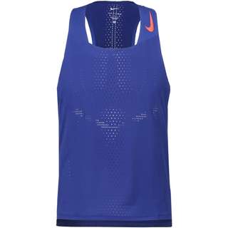 Nike Aeroswift Funktionstank Herren deep royal blue-bright crimson