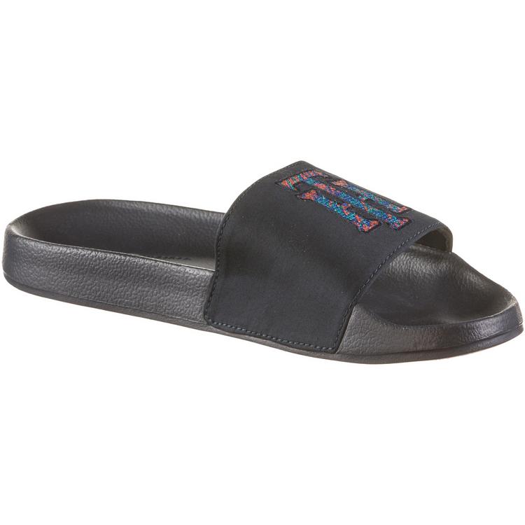 Tommy Hilfiger Tommy Hilfiger LOGO POOL SLIDE Badelatschen Damen - desert sky - 0 | SportScheck