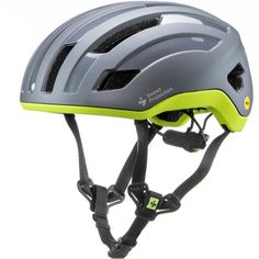 Sweet Protection Outrider MIPS Fahrradhelm Slate Gray Metallic-Fluo