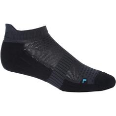 P.A.C. 1.2 Bike Footie Zip Fahrradsocken Damen black