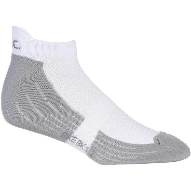 P.A.C. P.A.C. Bike Footie Zip Socken Herren - white-grey - 0 | SportScheck