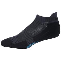 Rückansicht von P.A.C. 1.2 Bike Footie Zip Fahrradsocken Damen black