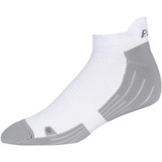 Rückansicht von P.A.C. BK 1.2 Fahrradsocken Herren white-grey