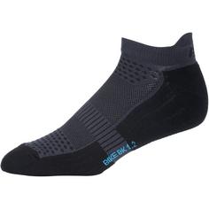 Rückansicht von P.A.C. BK 1.2 Fahrradsocken Herren black