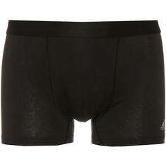 Rückansicht von adidas Boxershorts Herren schwarz