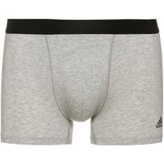 Rückansicht von adidas Boxershorts Herren heather grey