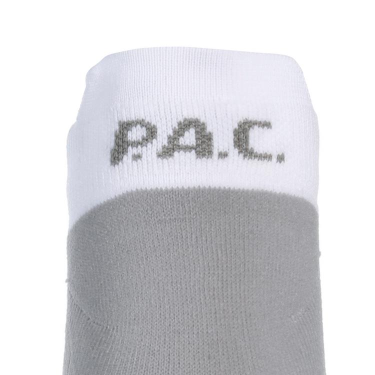 P.A.C. P.A.C. Bike Footie Zip Socken Herren - white-grey - 0 | SportScheck