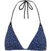 Tommy Hilfiger Bikini Oberteil Damen - hilfiger aop monogram desert sky
