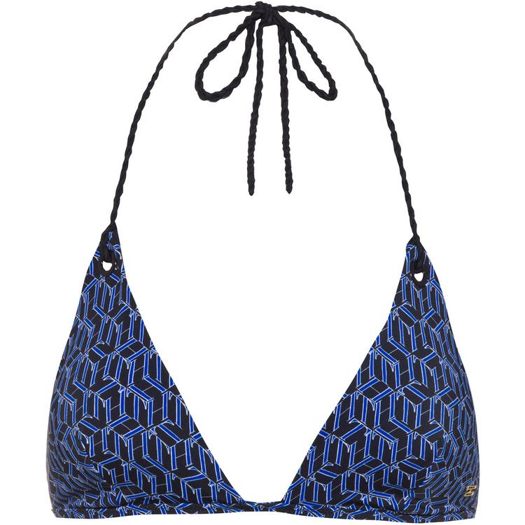 Tommy Hilfiger Tommy Hilfiger Bikini Oberteil Damen - hilfiger aop monogram desert sky - 0 | SportScheck