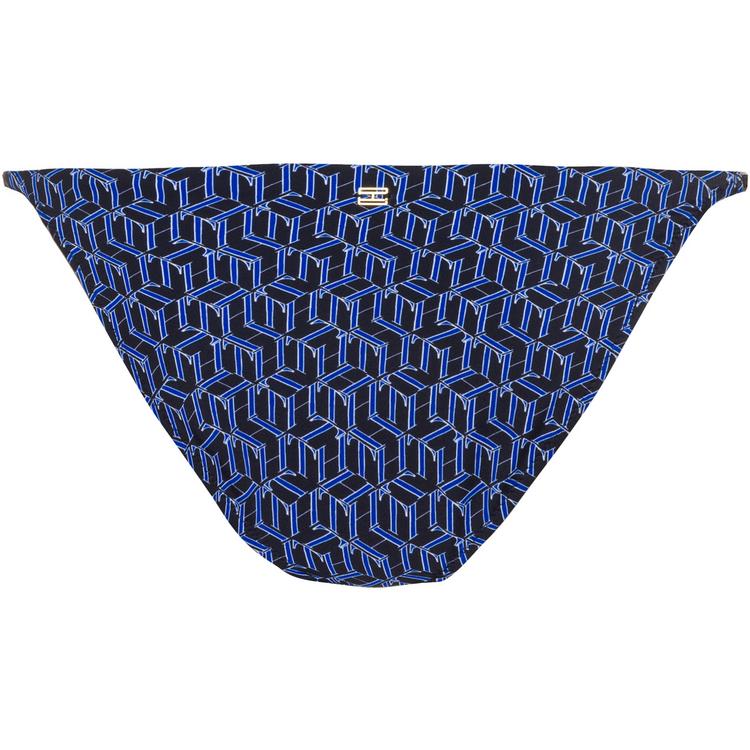 Tommy Hilfiger Tommy Hilfiger Bikini Hose Damen - hilfiger aop monogram desert sky - 0 | SportScheck