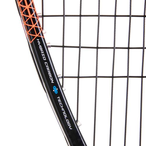 Rückansicht von OLIVER RACER  X4 Squashschläger schwarz-orange