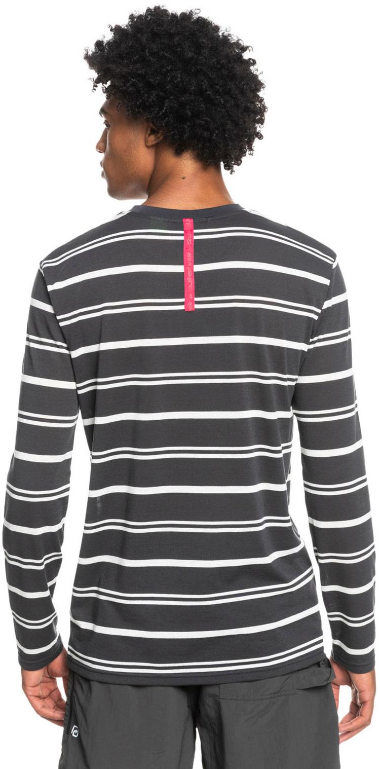 Quiksilver Quiksilver STRIPE RUNNER Langarmshirt Herren - phantom stripe runner - 1 | SportScheck