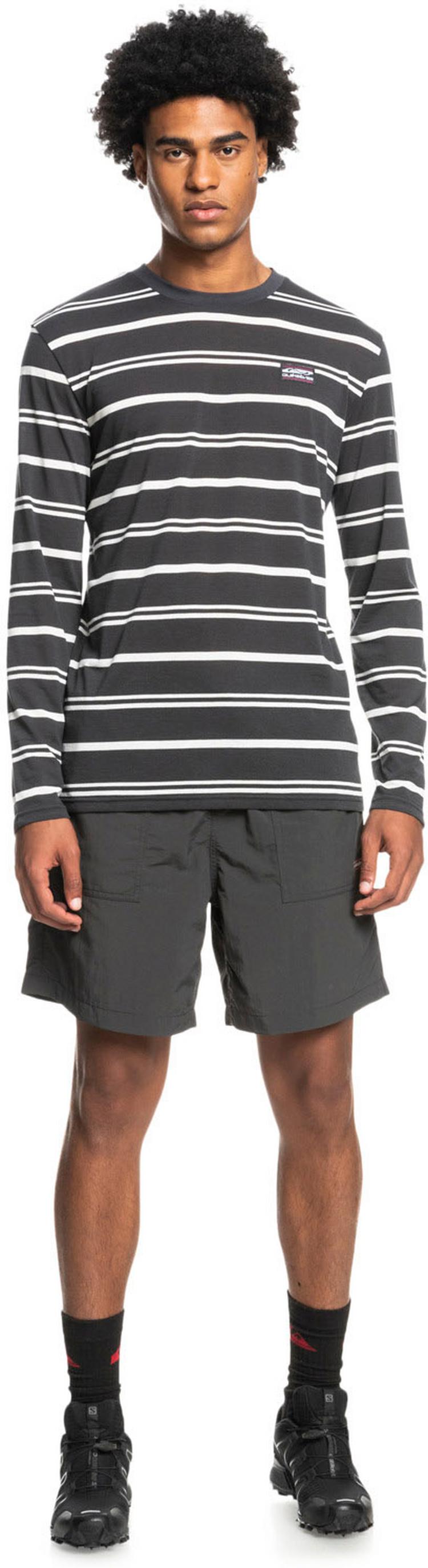 Quiksilver Quiksilver STRIPE RUNNER Langarmshirt Herren - phantom stripe runner - 3 | SportScheck