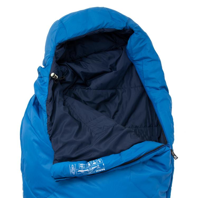 Millet Millet Baikal 750 regular Kunstfaserschlafsack - sky diver - 3 | SportScheck