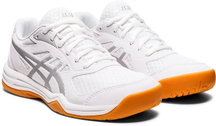 ASICS ASICS UPCOURT 5 Hallenschuhe Damen - white-pure silver - 4 | SportScheck