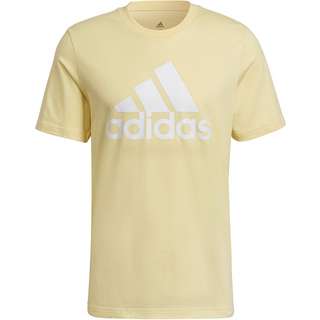 adidas Essentials T-Shirt Herren almost yellow-white