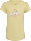 adidas 3BAR T-Shirt M&auml;dchen - almost yellow