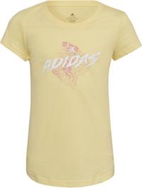 adidas 3BAR T-Shirt M&auml;dchen - almost yellow